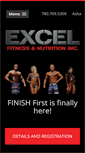 Mobile Screenshot of excelfitnessandnutrition.ca